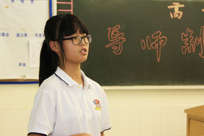 加美学校高中部隆重举行学生成长导师制启动仪