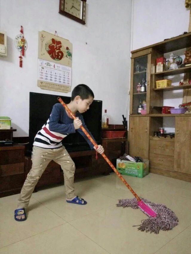 "我是劳动小能手"